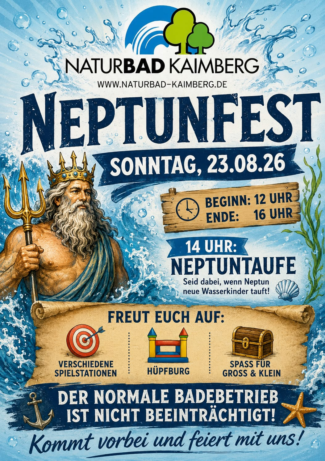 Neptunfest im Kaimberger Bad